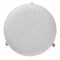 Baxton Studio Elkie Japandi Light Grey Boucle Fabric and Walnut Brown Finished Wood Ottoman Footstool 233-13323-ZORO - alternate 7